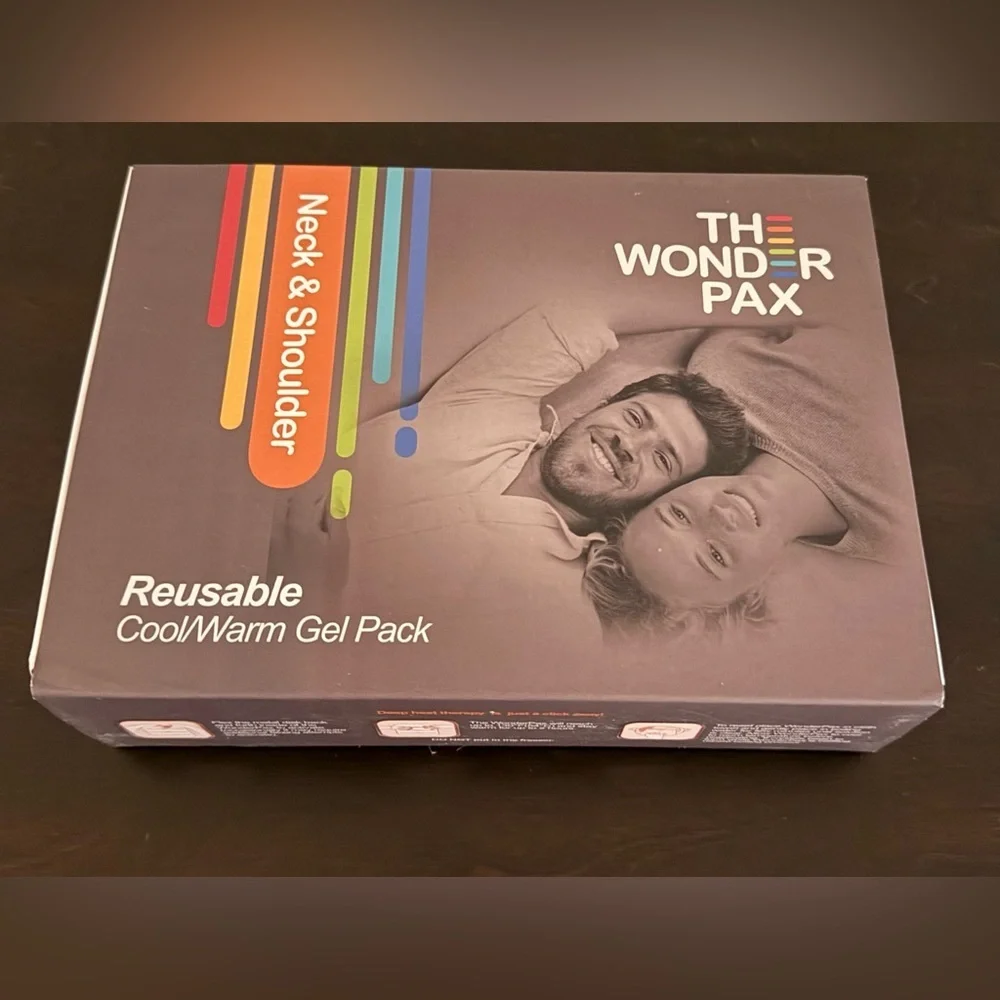 The Wonder Pax Neck & Shoulder Gel Pack | Reusable Hot Cold Therapy Wrap